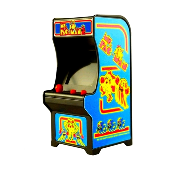 Tiny Ms. Pac Man Keychain Arcade Video Game. - Picture 6 of 6